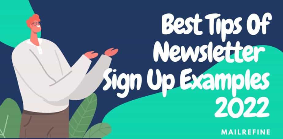 Best Tips Of Newsletter Sign Up Examples 2022