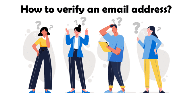 How to verify an email address?